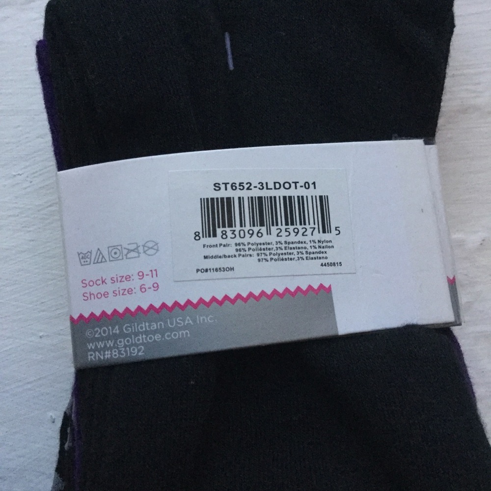 SilverToe fashion crew socks.....6 pairs - Picture 5 of 5